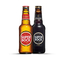 Personalised Beer Glass Wine Bottle Sticker Labels PMS Color Black